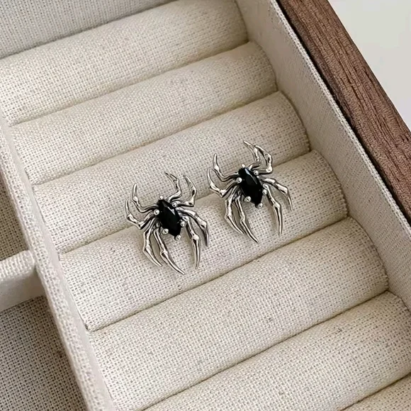 Silver Statement Earrings - Picture 4 of 8